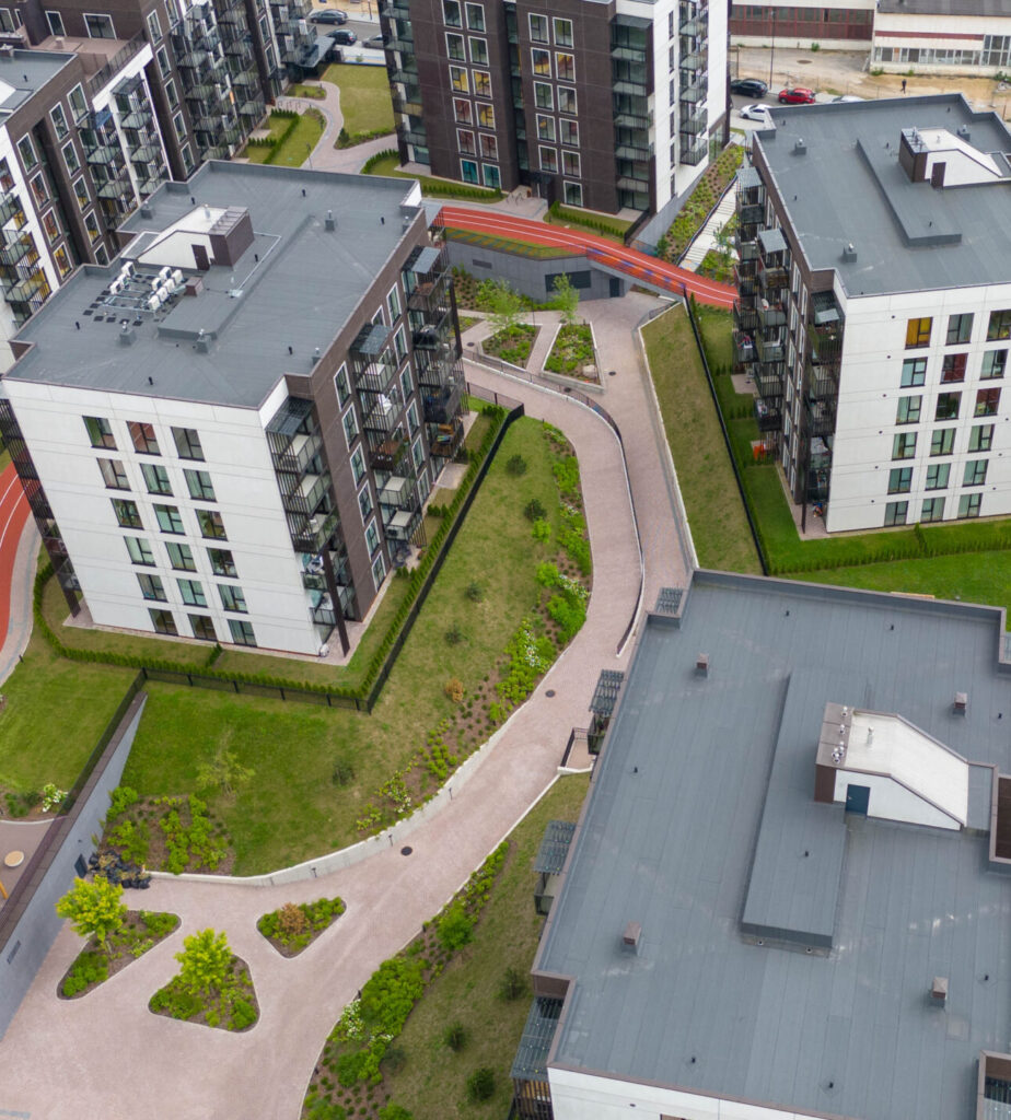 Snapshot of Green Roof Installation For Multifamily Apartment Buildings